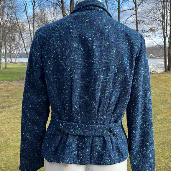 Danny & Nicole textured tweed jacket 8 - Picture 4 of 11